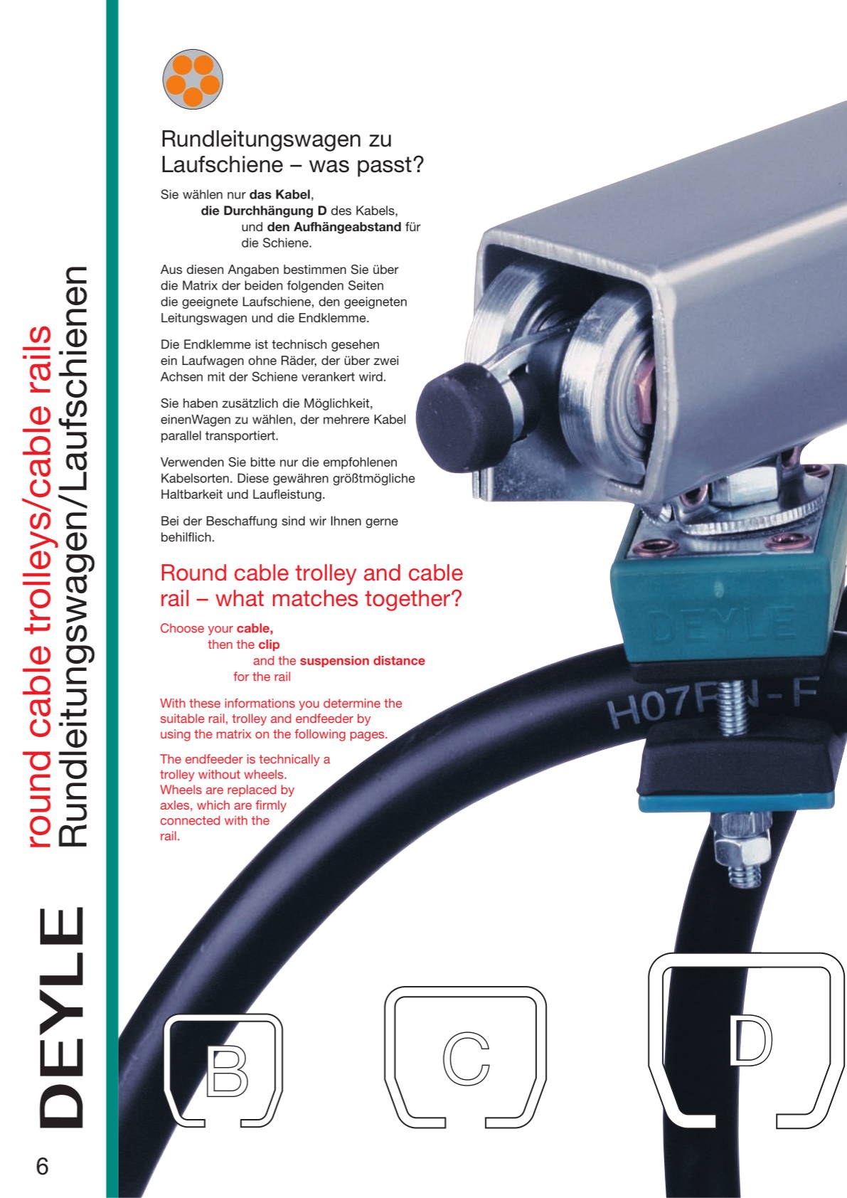 Festoon Cable System F product catalogue - page 06