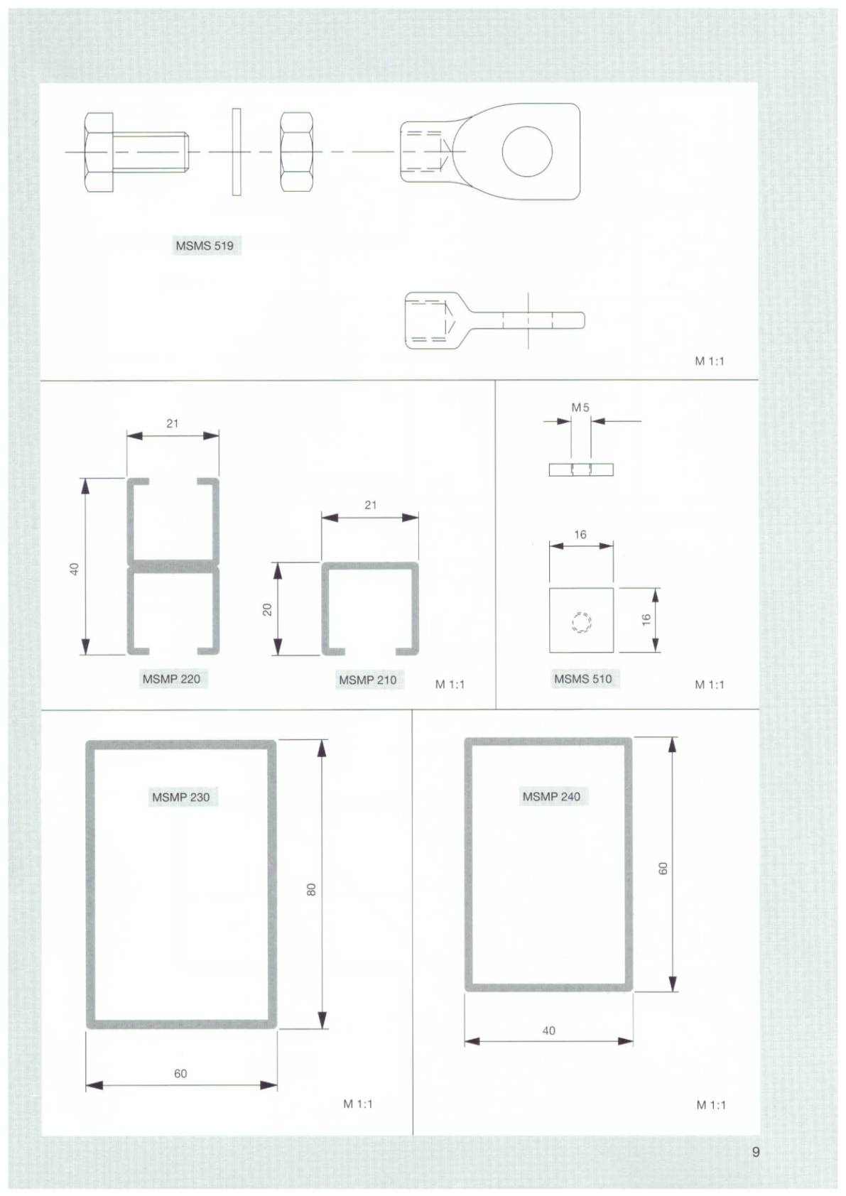Mounting System MS product catalogue - page 09