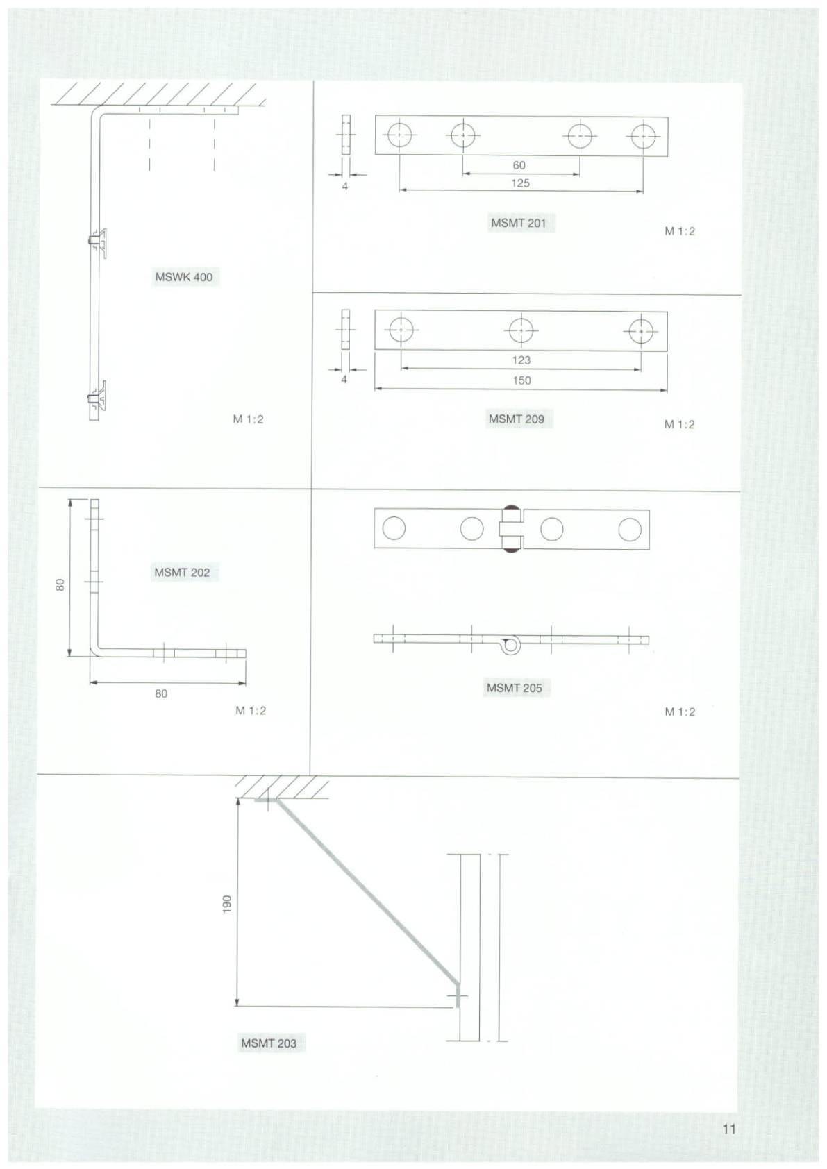 Mounting System MS product catalogue - page 11