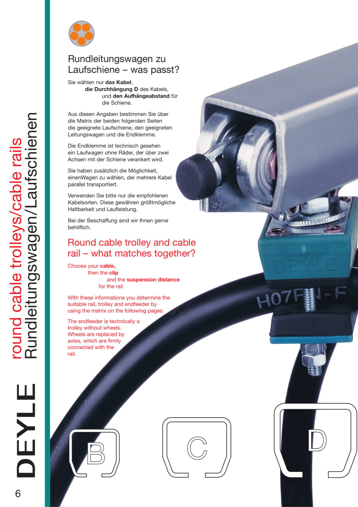 Produktkatalog Kabelschleppsysteme F - Seite 06
