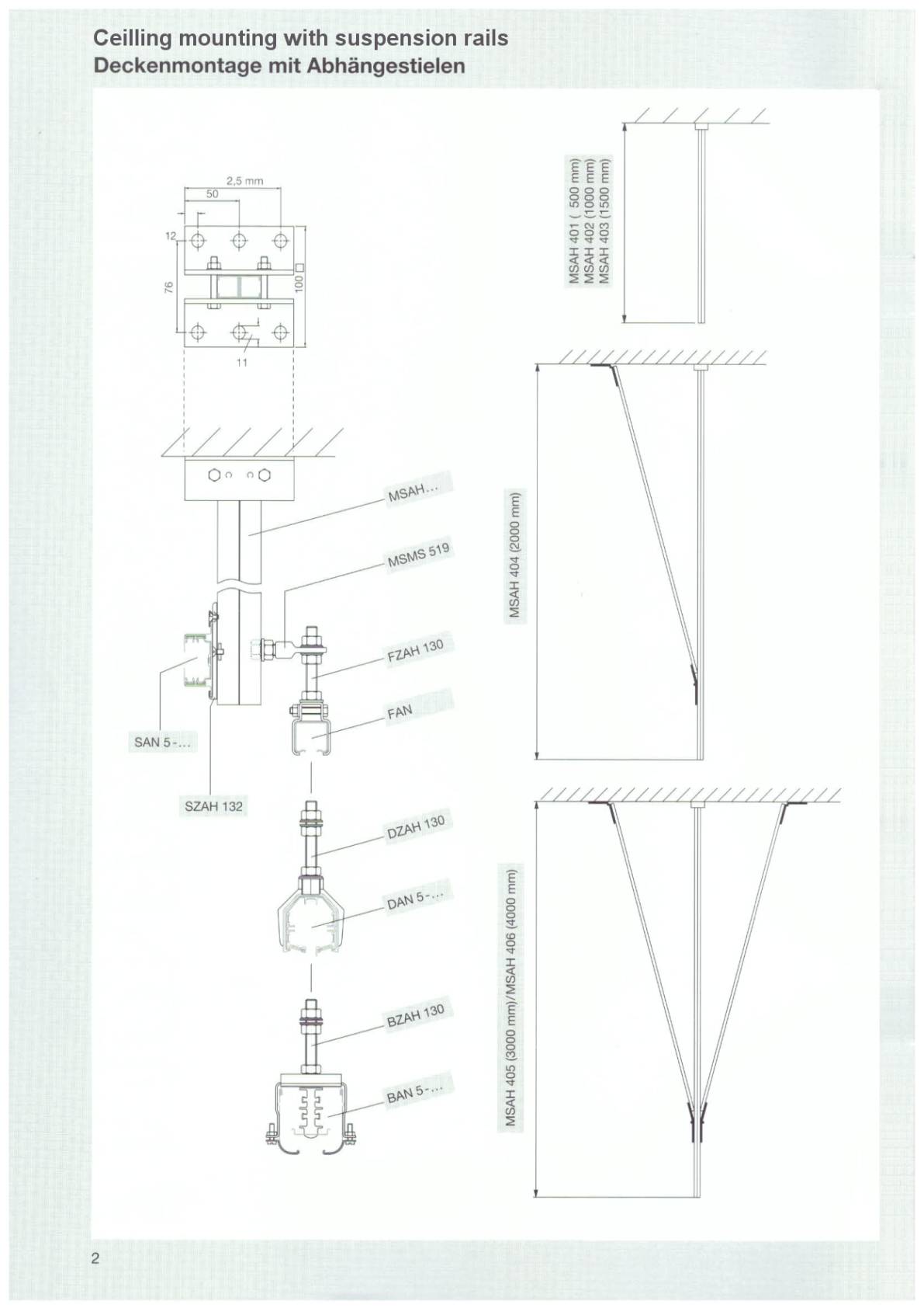 Mounting System MS product catalogue - page 02