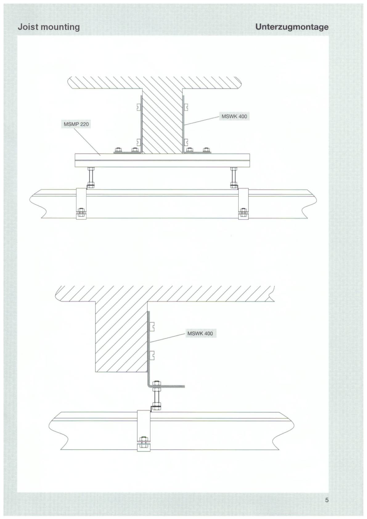 Produktkatalog Montagesystem MS - Seite 05