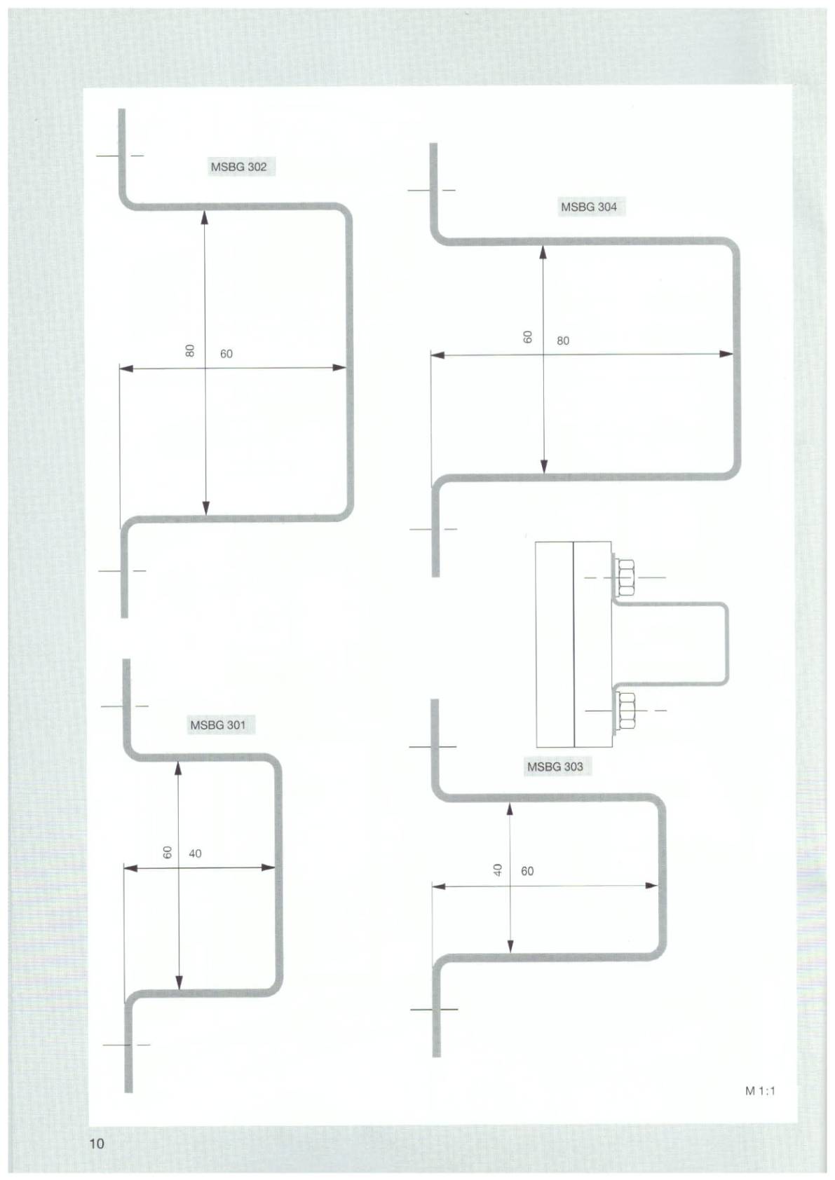 Mounting System MS product catalogue - page 10