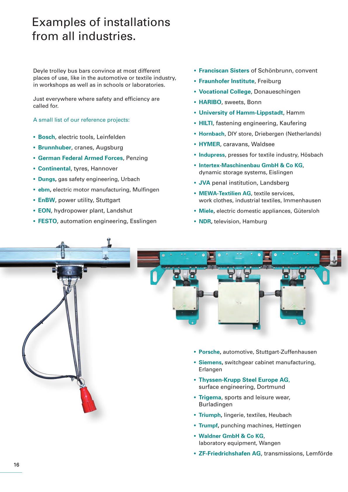 Trolley Bus Bar B product catalogue - page 16