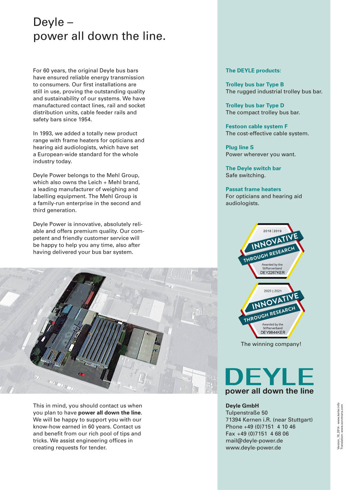 Trolley Bus Bar B product catalogue - page 18