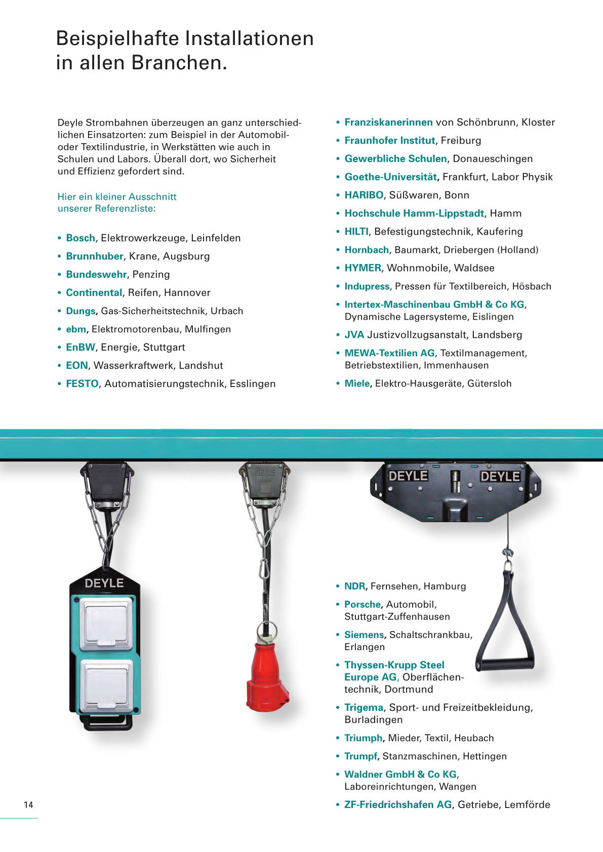 Produktkatalog Strombahn D - Seite 14